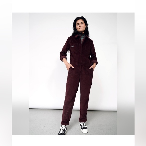 Wildfang Pants - Wildfang The Essential Corduroy Long Sleeve Coverall Size XS